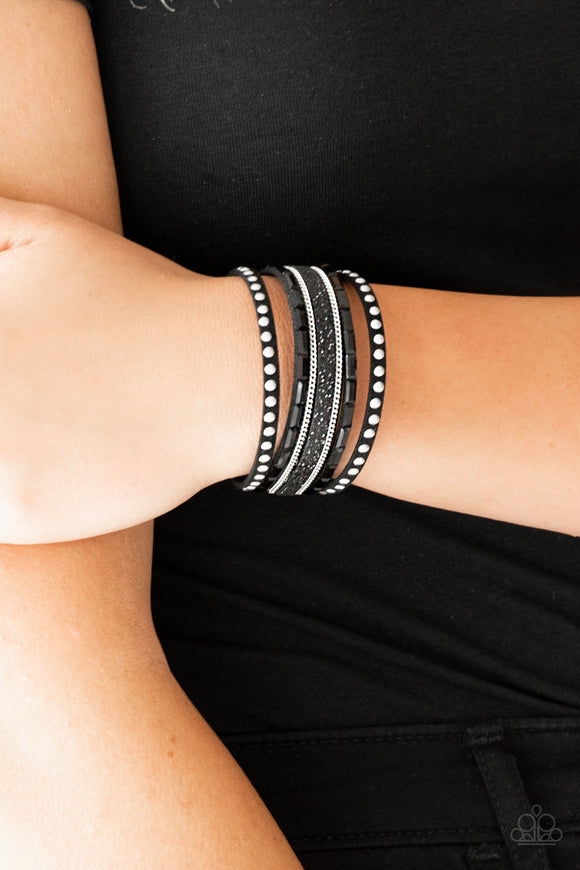 Seize The Sass - Black Bracelet