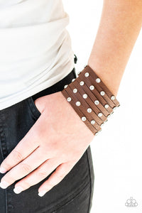 Sass Squad - Brown Bracelet