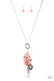 AMOR to Love - Orange  Necklace