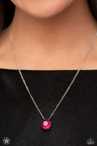 What  A Gem- Pink Necklace