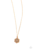 Emblematic Elegance - Gold - H Nekclace