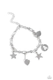 Legacy Letters - White - A Bracelet