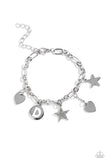 Legacy Letters - White - D Bracelet