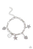 Legacy Letters - White - G Bracelet