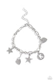 Legacy Letters - White - K Bracelet