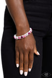 Sugar-Coated Sparkle - Pink Bracelet