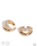 Sizzling Spotlight - Gold Earring