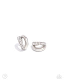 Sizzling Spotlight - White Earring