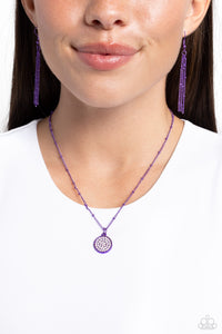 Bejeweled Basic - Purple Necklace