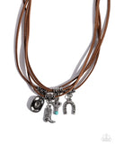 Southern Beauty - Brown Necklace