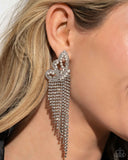 Aerial Accent - White Earring