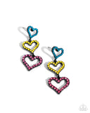 Sweetheart Succession - Pink Earring