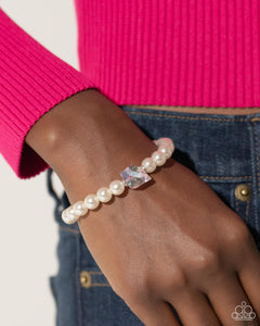 Cubed Charm - Purple Bracelet