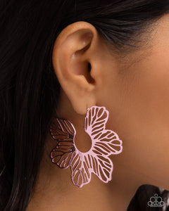 Floral Fame - Pink Earring