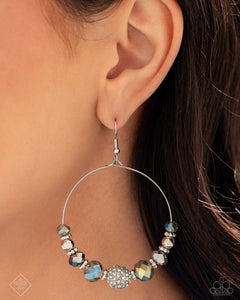 Ignited Intent - Silver Earring