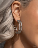 Bridging Brilliance - White Earring