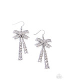 Date Night Decadence - White Earring