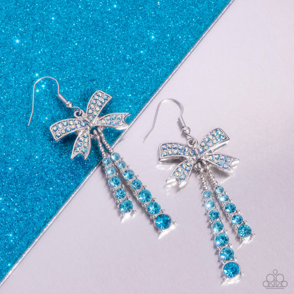 Date Night Decadence - Blue Earring