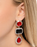 Entertaining the Thought - Red Earring