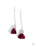 Drop Dead Dazzle - Red Earring