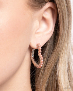 Vocally Vintage - Orange Earring