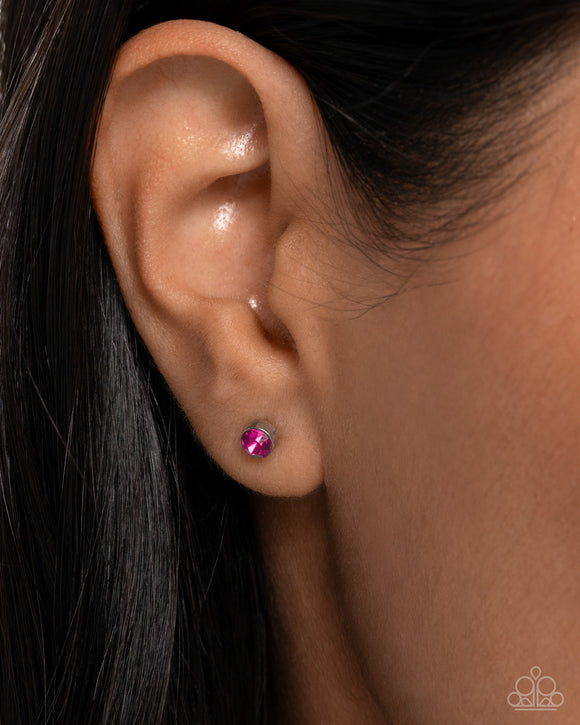 Logical Light - Pink Earring