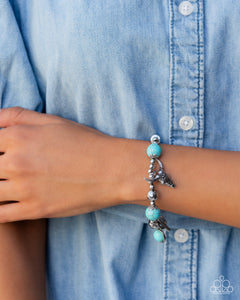 Western Welcome - Blue Bracelet