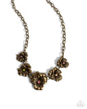 Blatant Botanicals - Brass Necklace