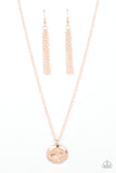 Monarch Meadow - Rose Gold Necklace