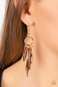 Primal Palette - Gold Earring