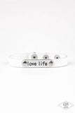 Love Life- White Bracelet