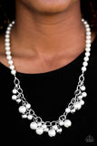 White Pearl Set- Necklace and Bracelet