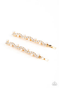 Ballroom Banquet - Gold Hair Clip