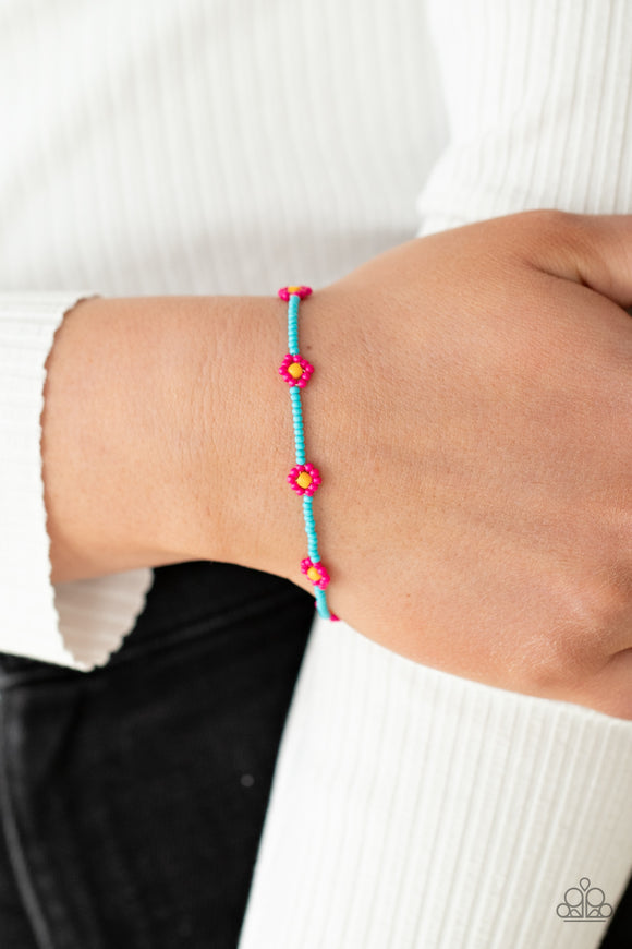 Camp Flower Power - Pink Bracelet