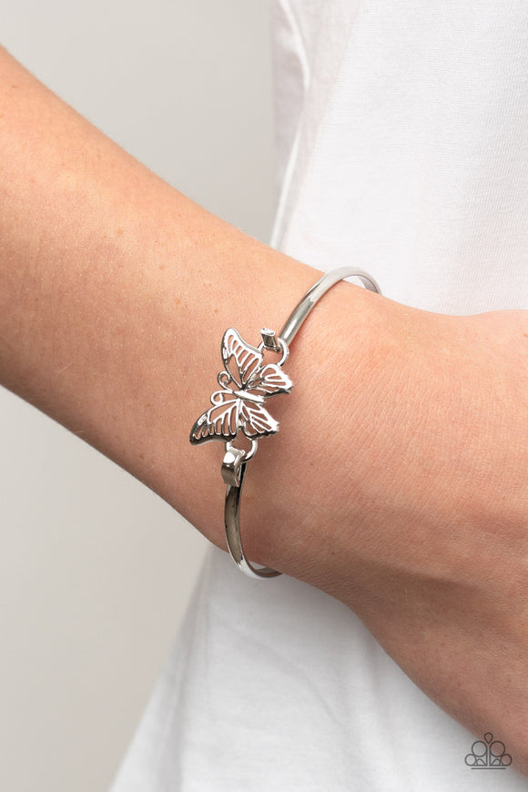 Did I FLUTTER? - Silver Bracelet