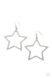 Supernova Sparkle - White Earring