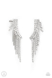 Thunderstruck Sparkle - White Earring