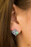 I'll BEAM Back- Green Post Earring