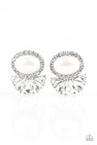 Happily Ever After- Glow- White Post Earring