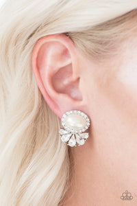 Happily Ever After- Glow- White Post Earring