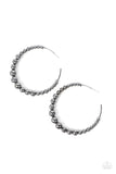 Show Off Your Curves - Black Earring