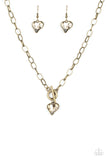 Princeton Princess- Brass Necklace