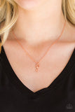 Very Low Key- Copper Necklace