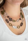 Trippin' On Texture- Multi Necklace