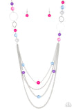 Bubbly Bright- Multi Necklace