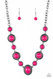 Voyager Vibes- Pink Necklace