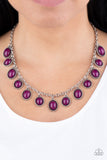 Make Some ROAM!- Purple Necklace