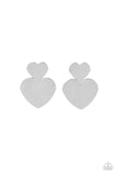 Heart-Racing Refinement - Silver Earring