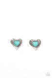 Rustic Romance - Blue Earring