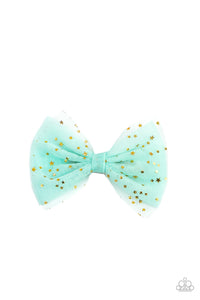 Twinkly Tulle - Green Hair Clip